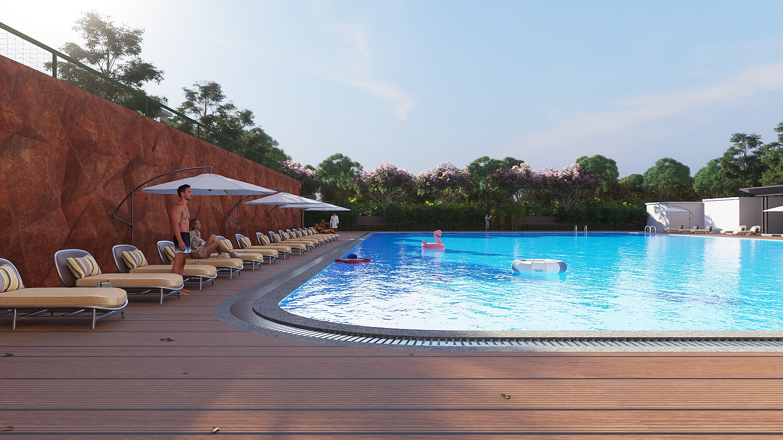 NPS Natures Promise by NPS Developers Olympic Swimming Pool Budigere Cross Bangalore